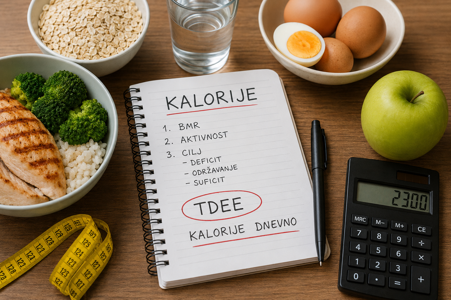 Kako izračunati koliko kalorija vam je potrebno dnevno? Kompletan vodič