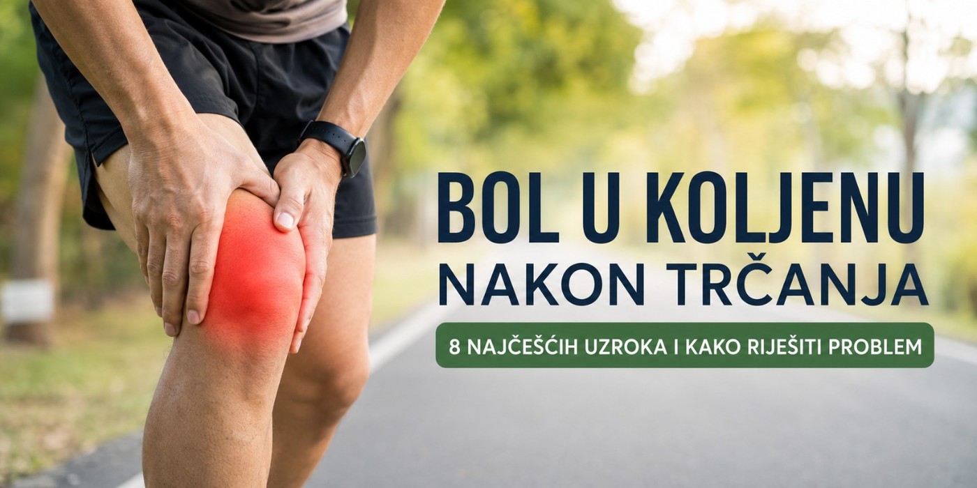 Bol u koljenu nakon trčanja - 8 najčešćih uzroka i kako riješiti problem