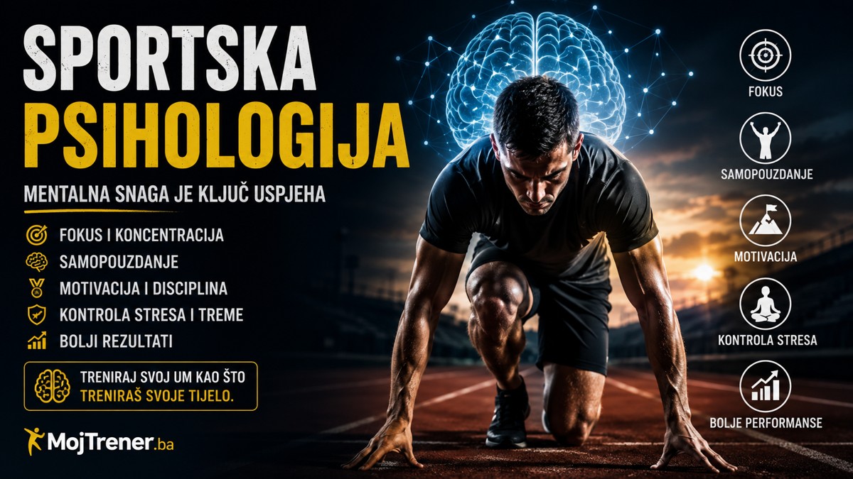 Sportska psihologija - zašto mentalna snaga često odlučuje pobjednika