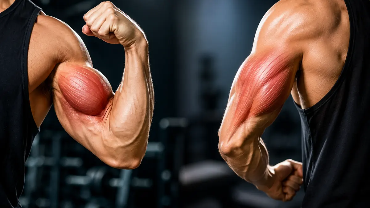 Biceps ili triceps - koji mišić zapravo daje veći obim ruke?
