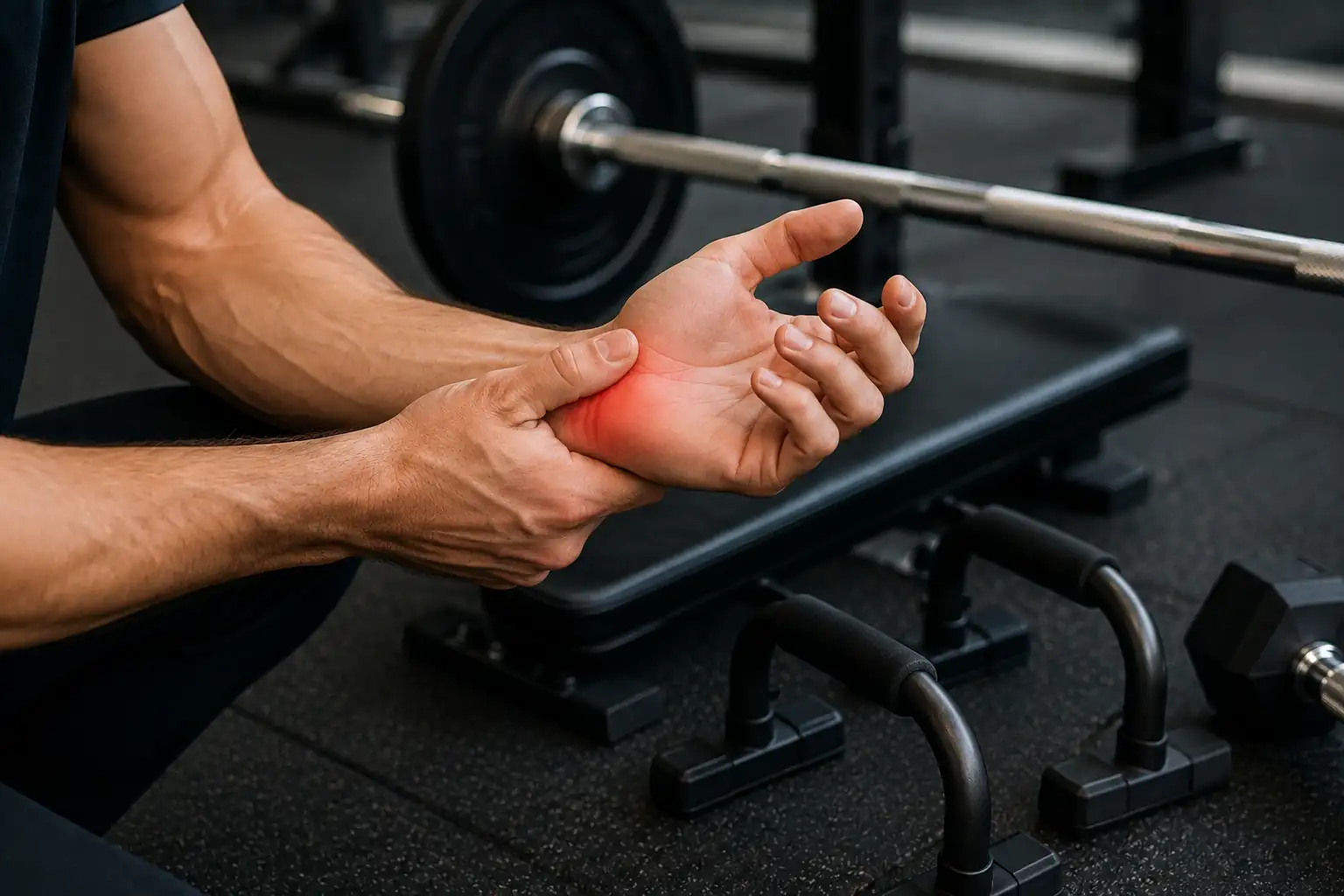 Bol u ručnom zglobu kod sklekova i bench pressa – uzroci, prevencija i kada potražiti pomoć