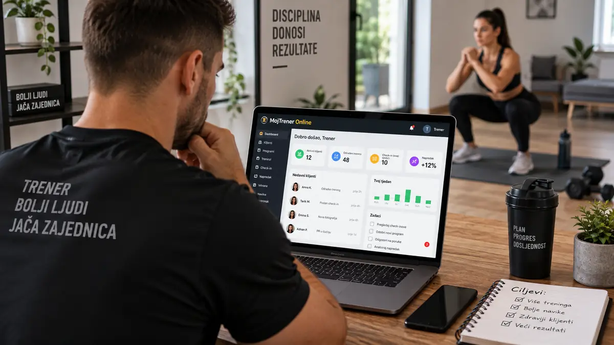 Kako voditi online klijente - vodič za personalne trenere