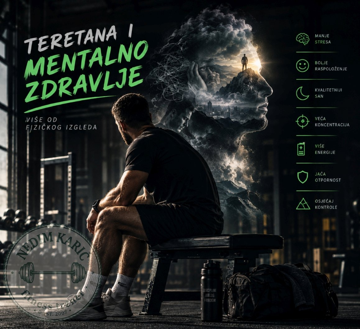 Teretana i mentalno zdravlje – više od fizičkog izgleda
